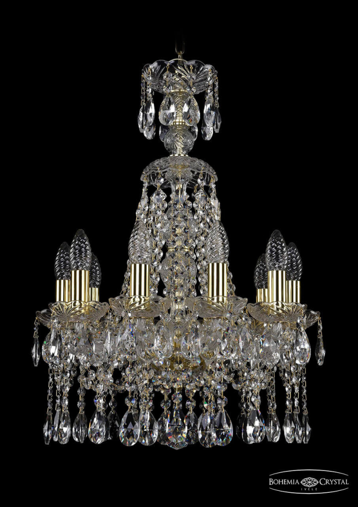 Подвесная люстра Bohemia Ivele 1413/10/141/XL-60/G