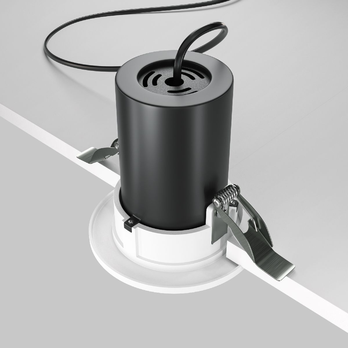 Встраиваемый светильник Maytoni Hidden DL045-01-10W3K-W