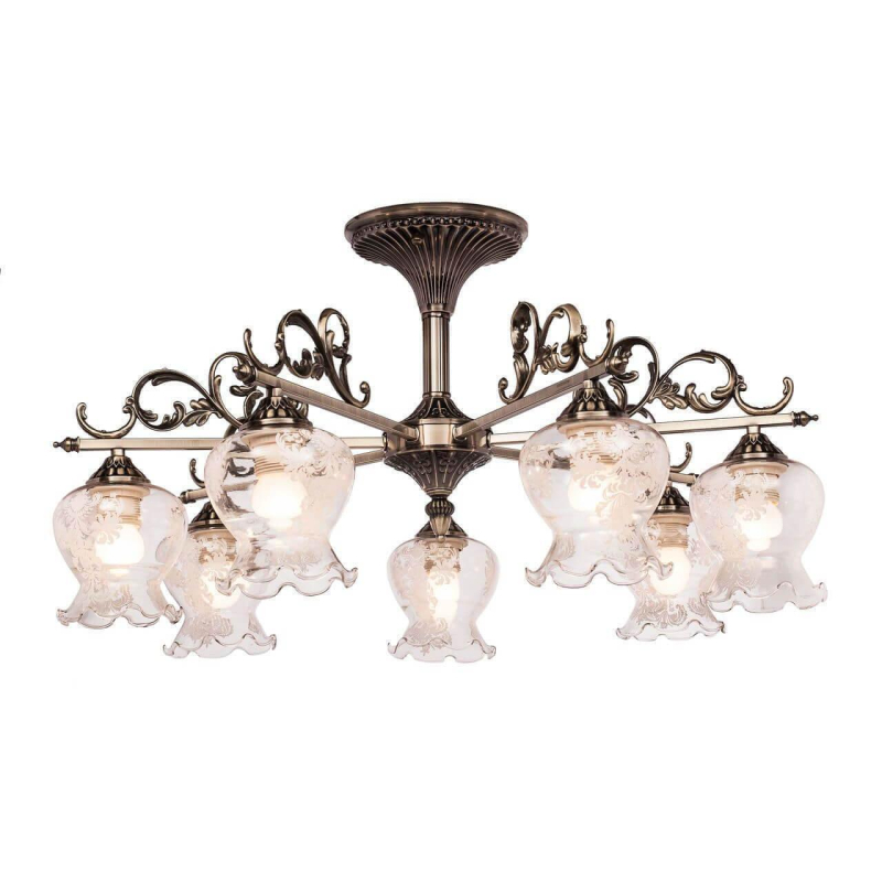 Потолочная люстра Silver Light Leonardo 708.53.7