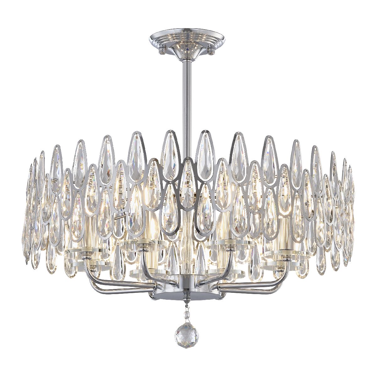 Люстра на штанге Arte Milano Sorrento 372009/8/250/580 CR