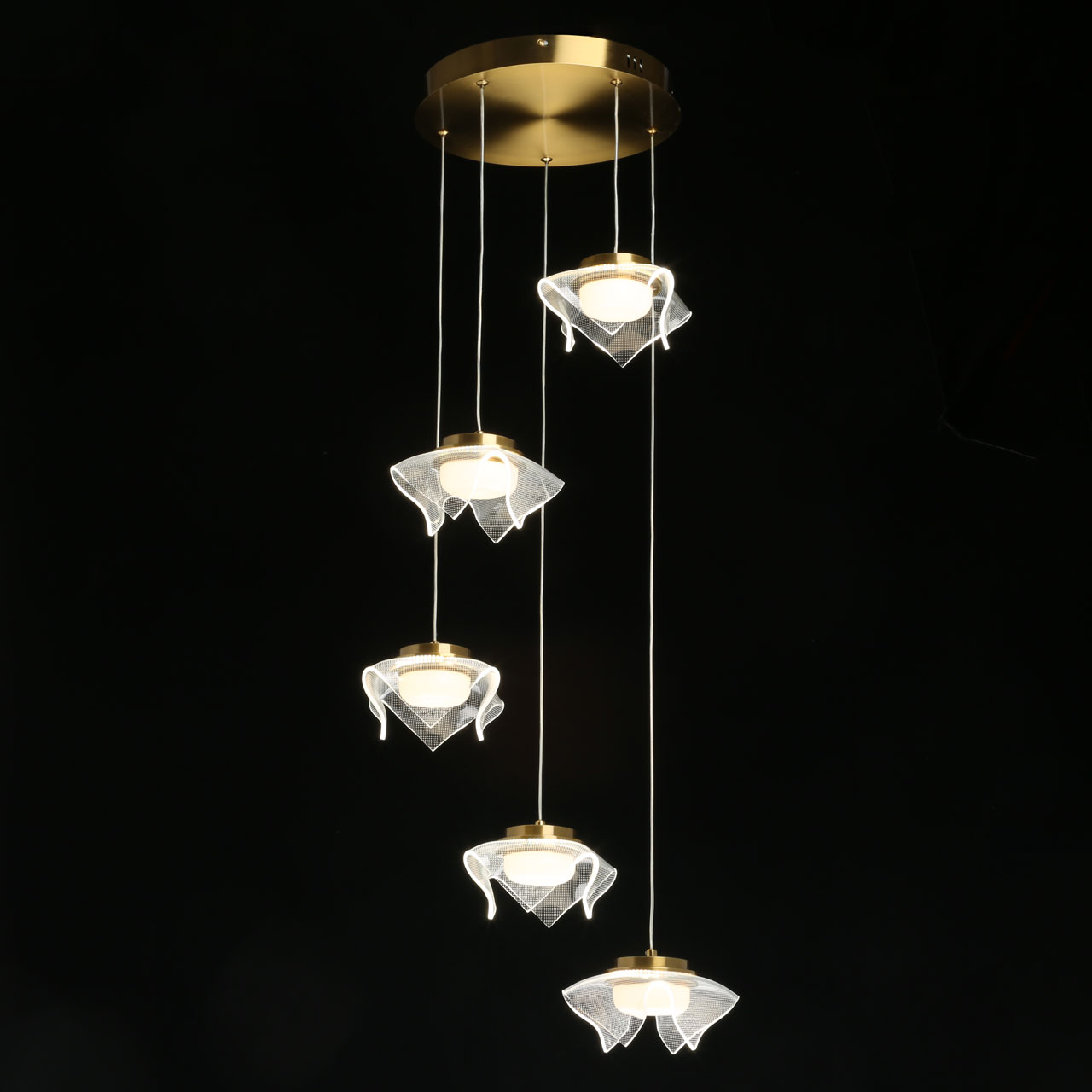 Подвесная люстра De Markt Ауксис 722012205