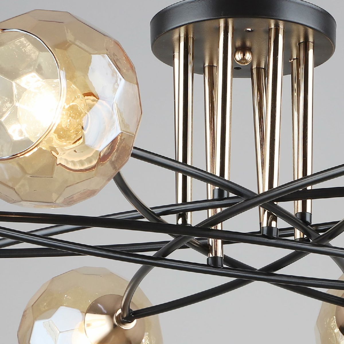 Потолочная люстра Reluce 05060-0.3-08 COFFEE+FGD