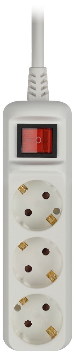 Удлинитель электрический Эра U-3es-3m-3x1 Б0028378