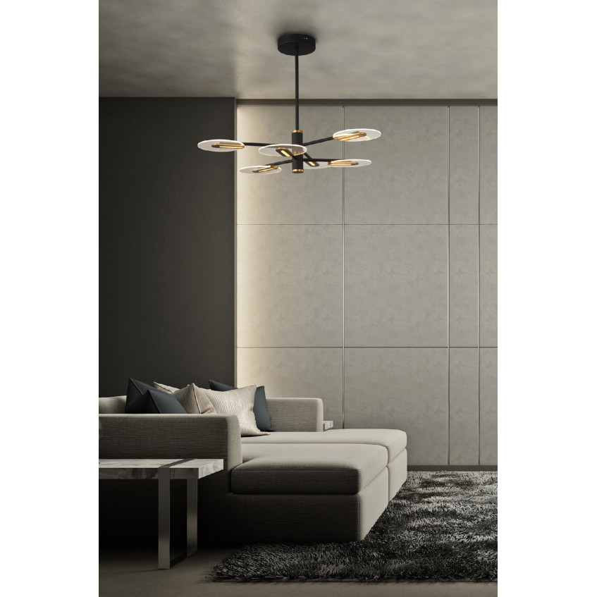 Люстра на штанге Simple Story 1166-LED42PL