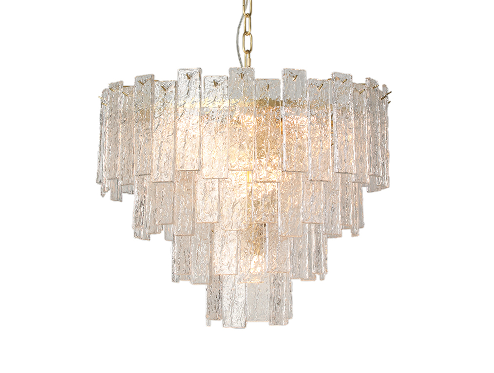 Подвесная люстра Newport 10829+4/C brass М0067605