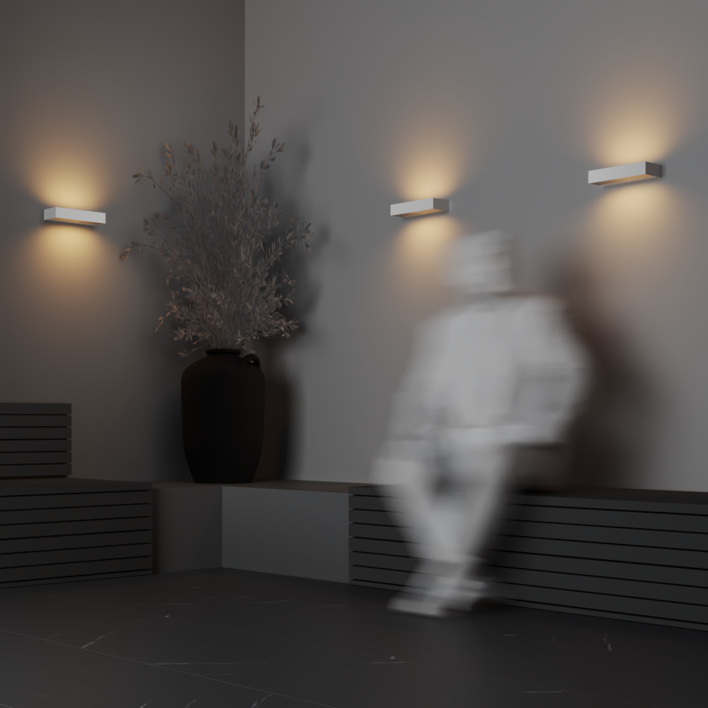 Уличный настенный светильник Maytoni Lot O428WL-L20W3K