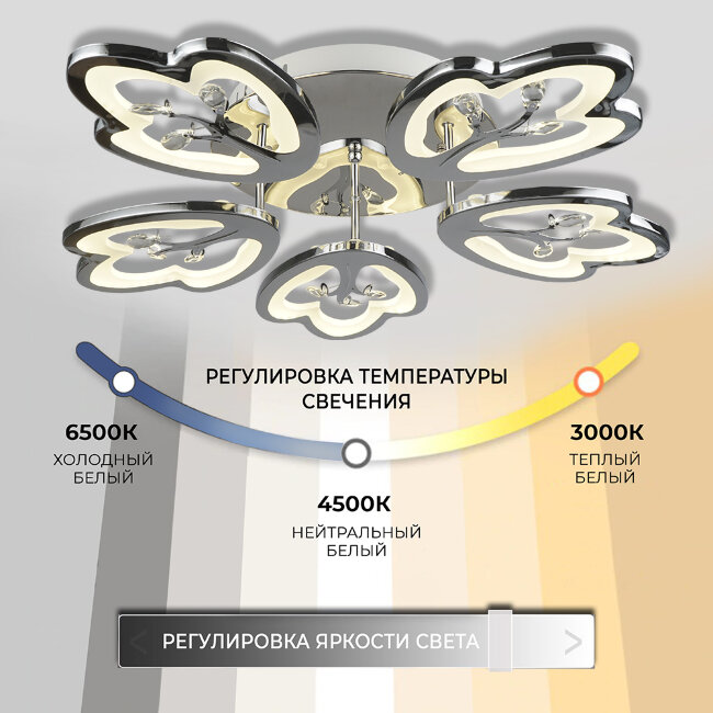 Потолочная люстра Wedo Light Agna 75267.01.03.05
