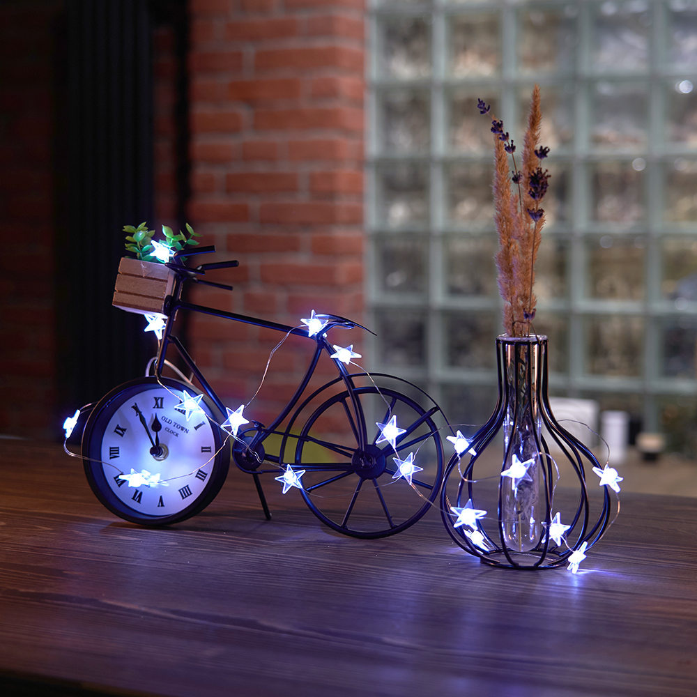 Светодиодная гирлянда линейная Звездочки Feron CL589 51446