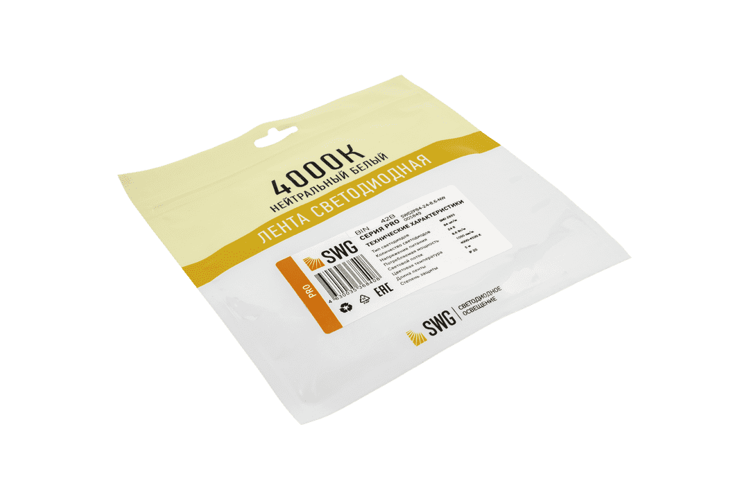 Светодиодная лента SWG SWG2P84-24-8.6-NW 005849