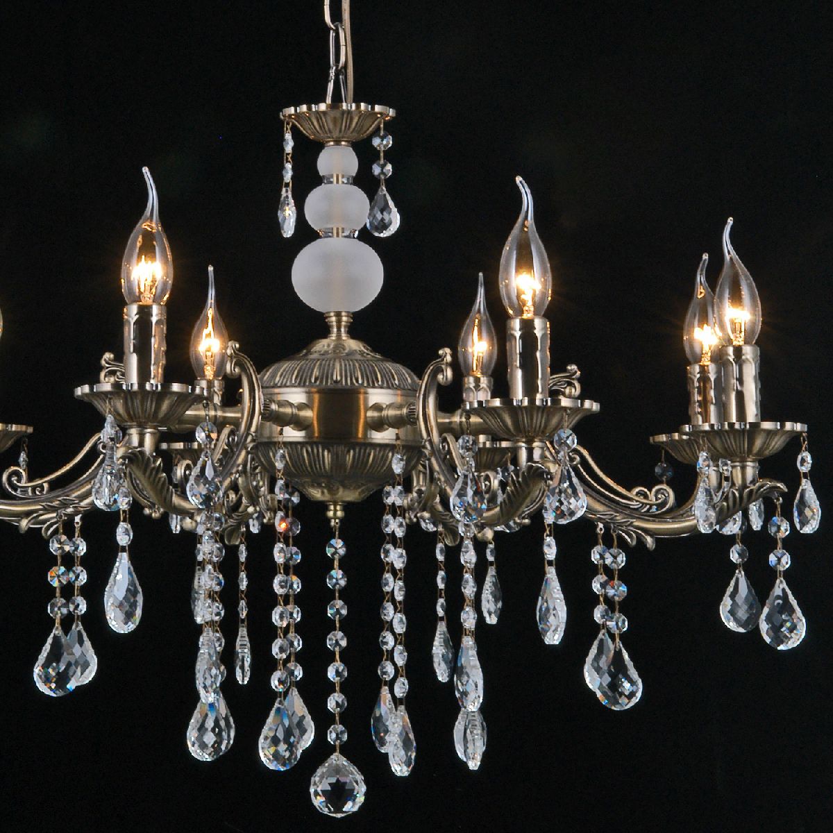 Подвесная люстра Illumico IL9927-8PSQ-24 AB CASTOR