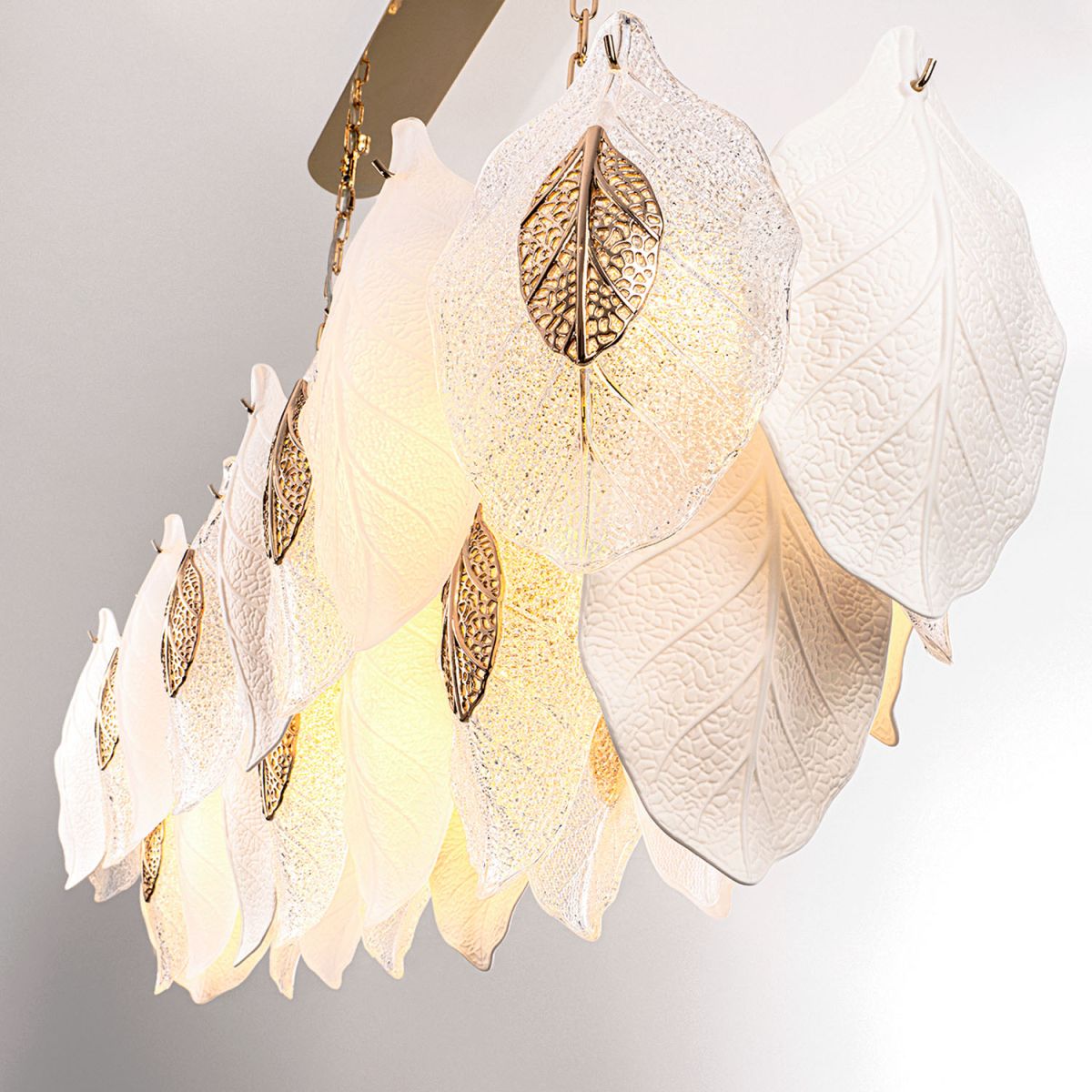 Подвесная люстра флористика Modelux ML.6770.1230 GD