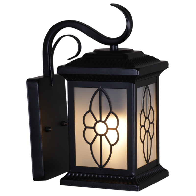 Уличный настенный светильник Reluce 08292-9.2-001U BK