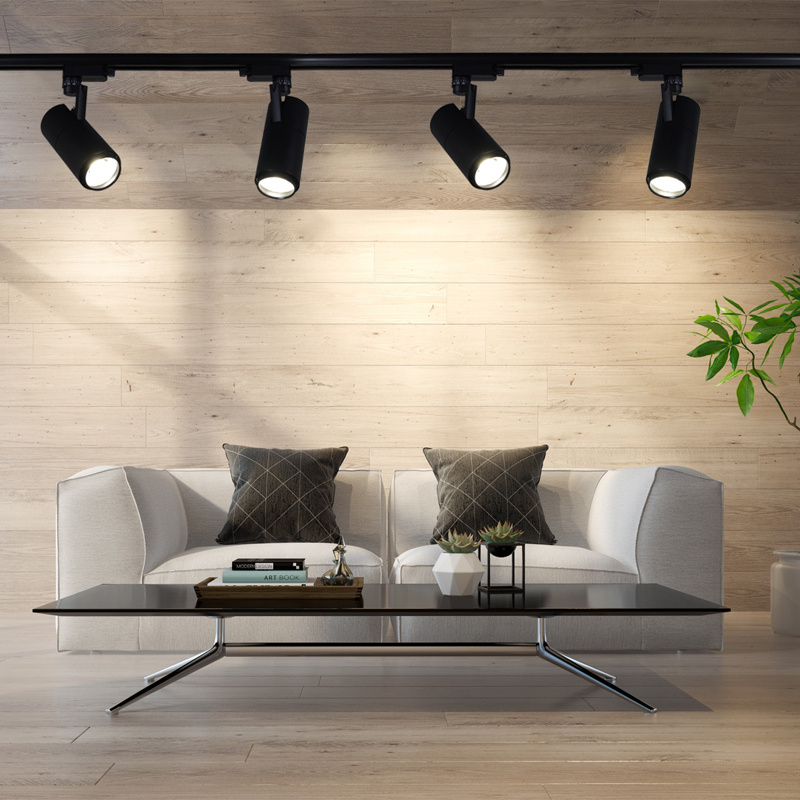 Трековый однофазный светильник Reluce 06720-9.3-001QY LED20W BK