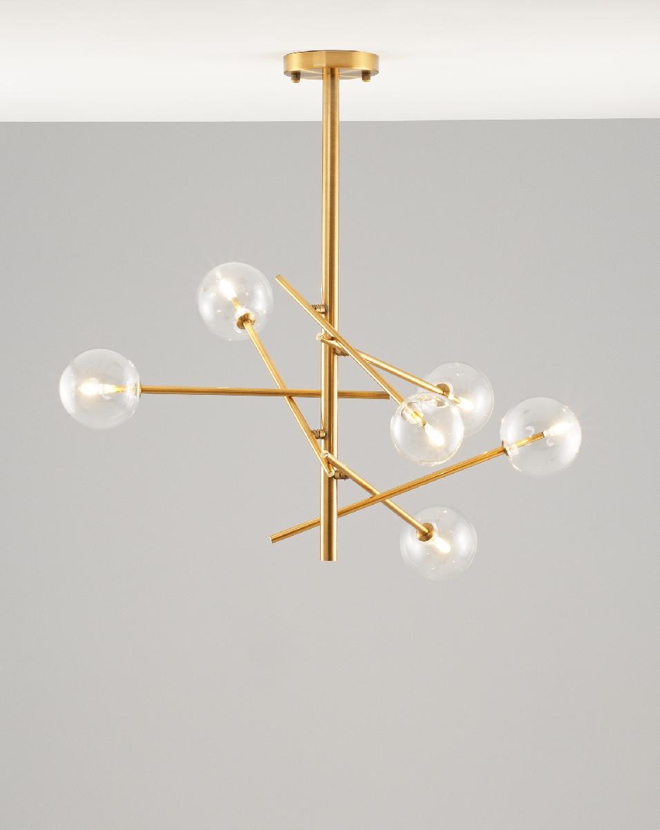 Люстра на штанге Moderli Bizet V10343-6P