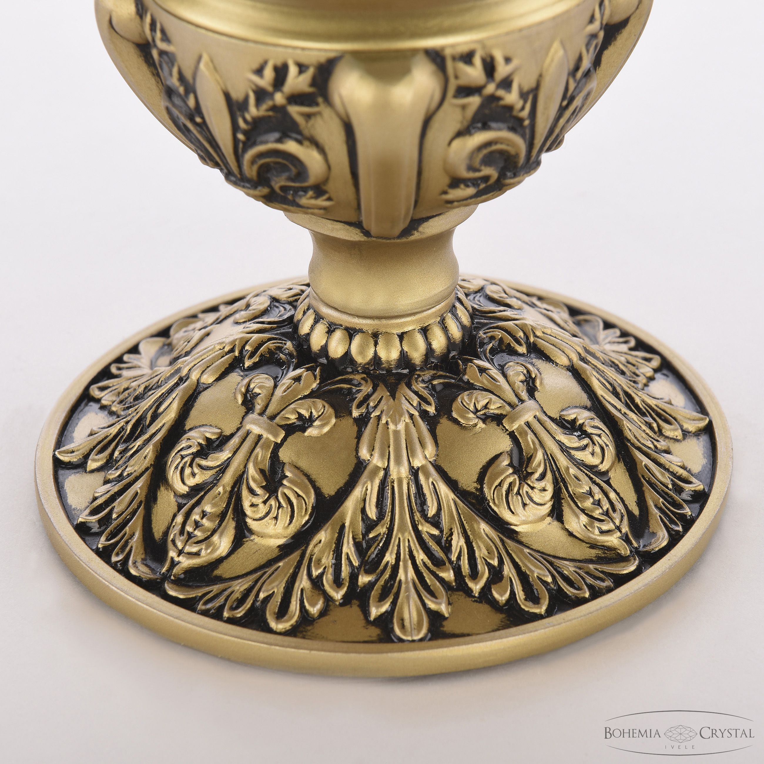 Настольная лампа Bohemia Ivele Crystal AL79100L/12 AGB P Shampan/M-1G