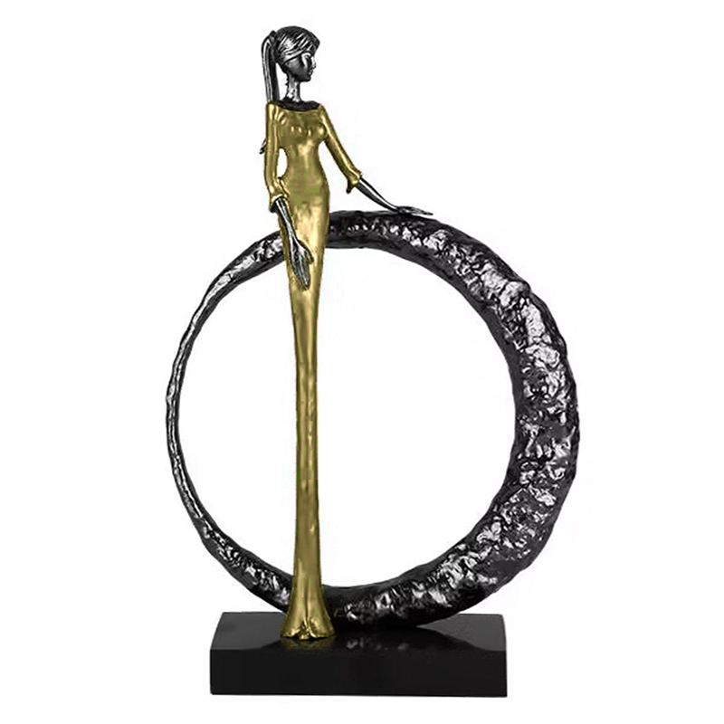 Статуэтка ArtHomeDecor Pretty woman 7404 BK GD