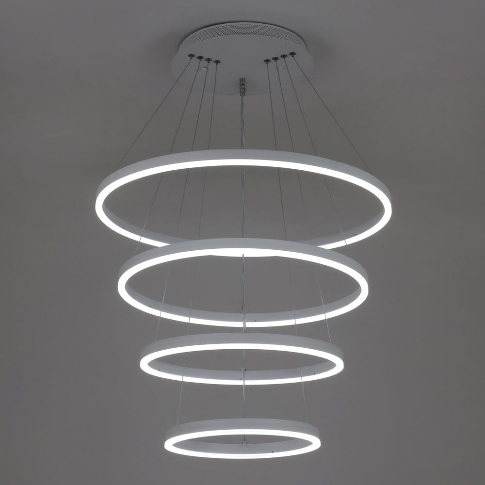 Каскадная люстра LED4U 55000-4 WH