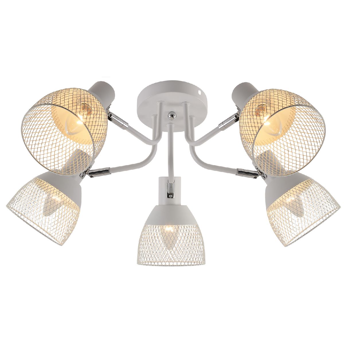 Потолочная люстра Reluce 01581-3.3-05 WH+CR