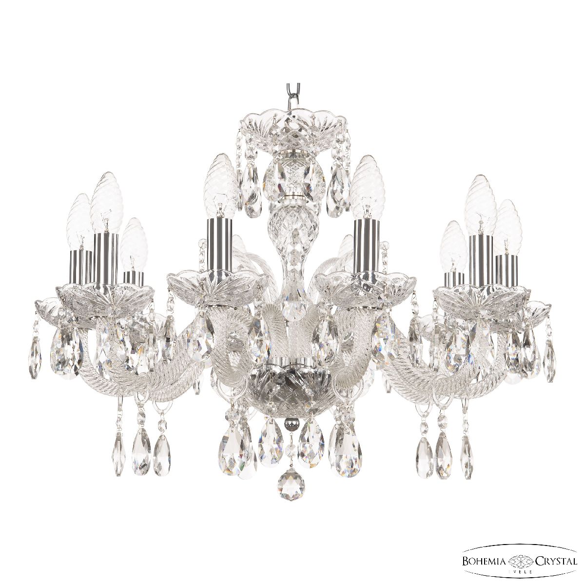 Подвесная люстра Bohemia Ivele Crystal 118/10/195 Ni