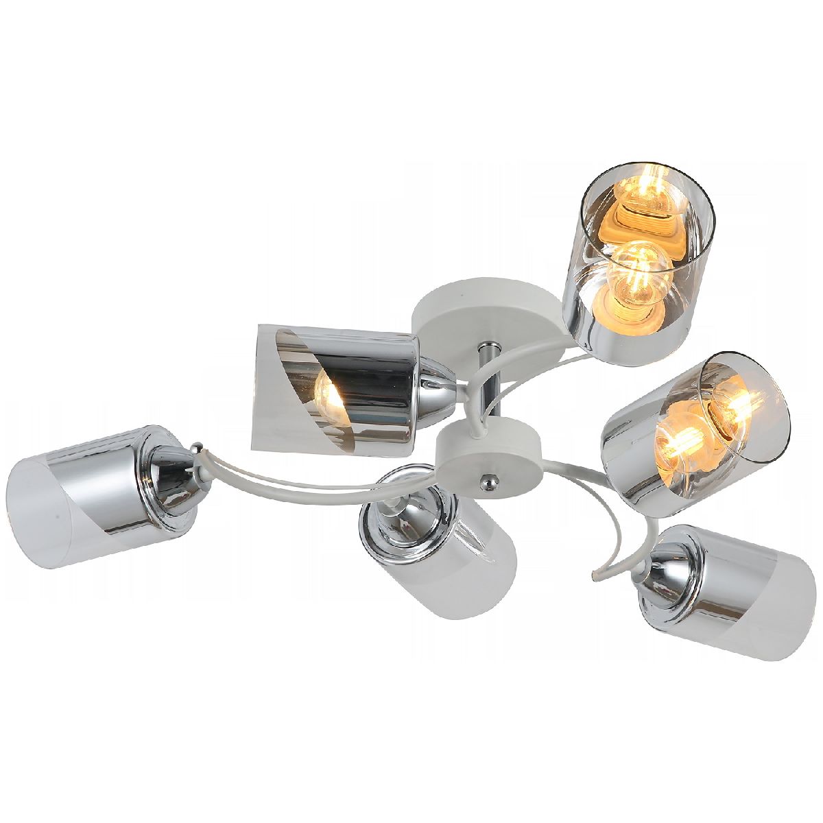 Люстра на штанге Illumico IL8208-6COU-79 WH CR