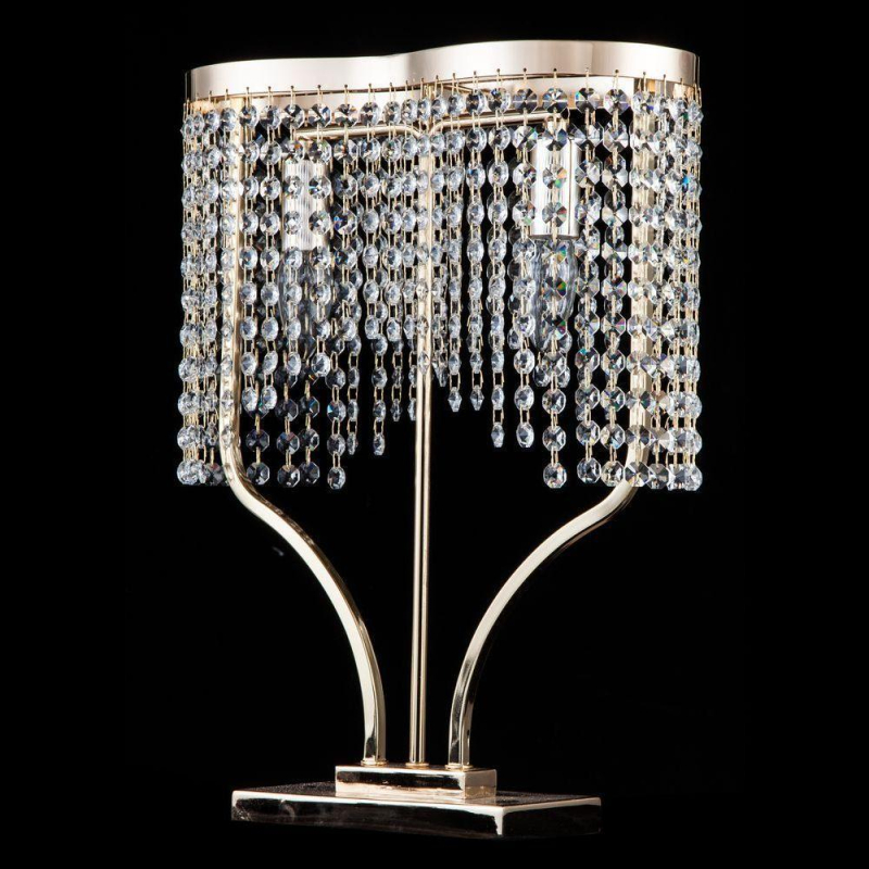 Настольная лампа хрусталь Maytoni Toils DIA600-22-G