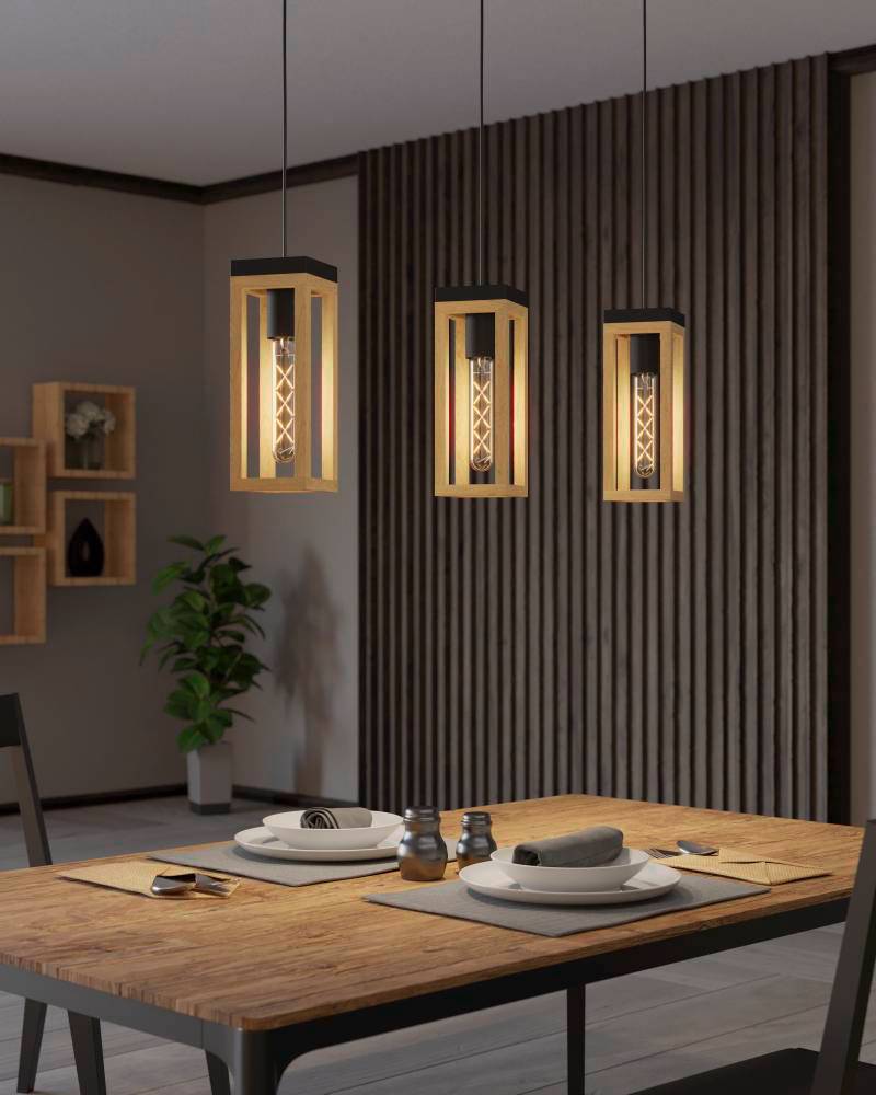 Подвесная люстра Eglo Nafferton 43744