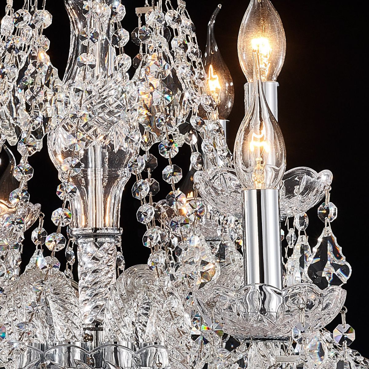 Подвесная люстра illumico 90590-0.3-06 WhiteIL2063-12+6PBC-25 ELITE