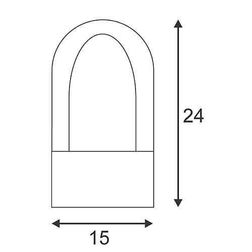 Уличный светильник SLV Rusty 229432