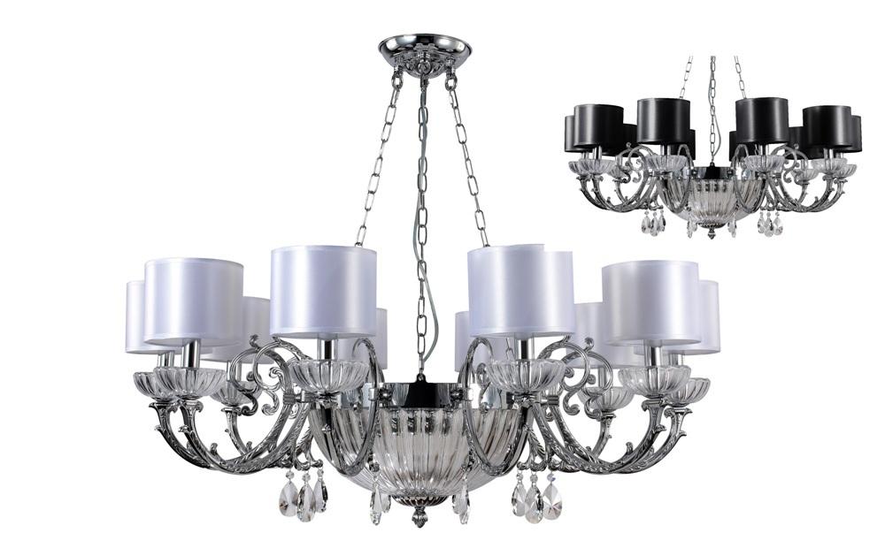 Подвесная люстра Crystal Lux Carino SP10+3 Chrome