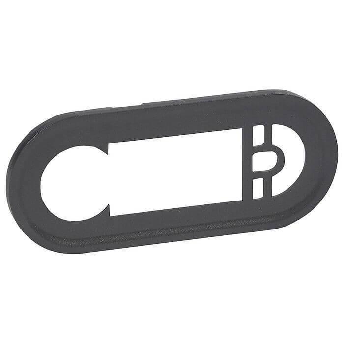 Лицевая панель Legrand Celiane термостата комнатного программируемого графит 067992