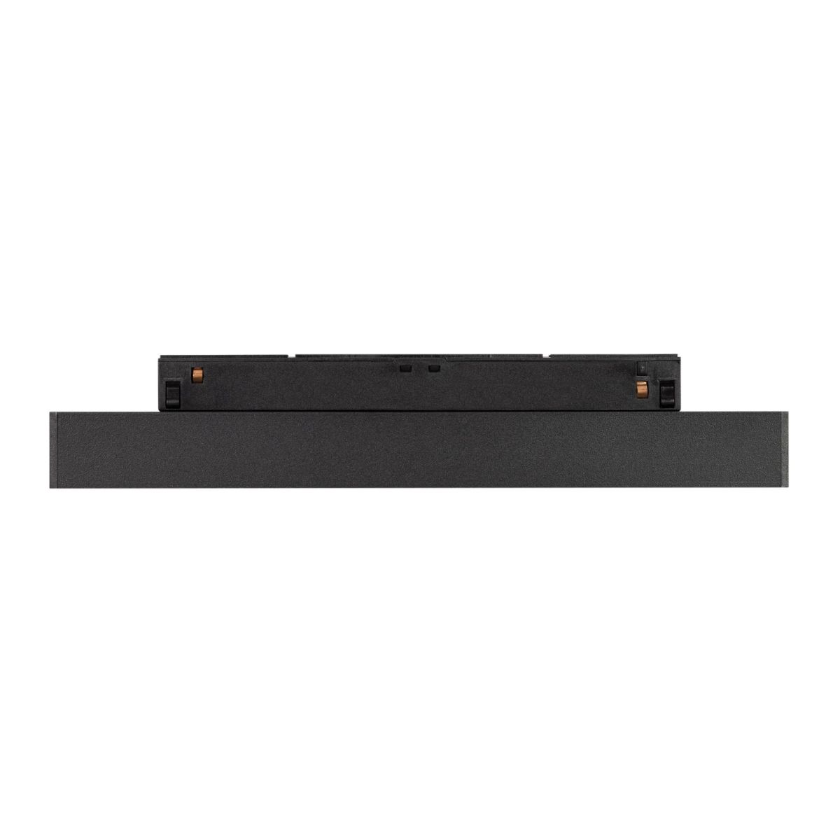 Трековый магнитный светильник Arlight MAG-ORIENT-FLAT-L235-8W Warm2700 (BK, 100 deg, 48V) 049990