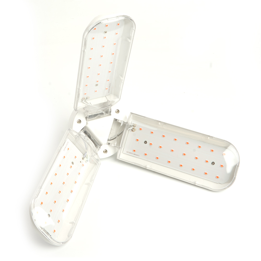 Лампа светодиодная 3-х лепестковая Feron LB-7000 E27 30W красно-синий спектр 48444