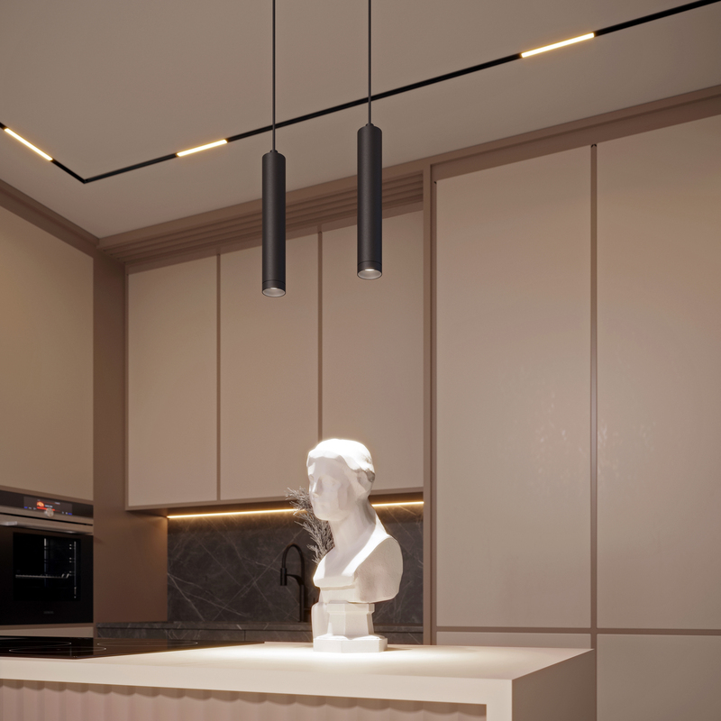 Трековый светильник Arlight MAG-ORIENT-FLAT-L465-16W Day4000-MIX (BK, 80 deg, 48V) 036741