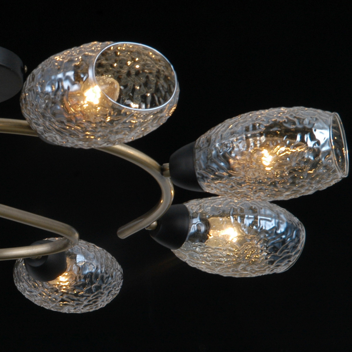 Люстра на штанге Illumico IL0300-8CSQ-79 BK AB