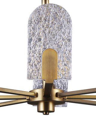 Потолочная люстра Lumien Hall Мори 3010/8P-AB-CL