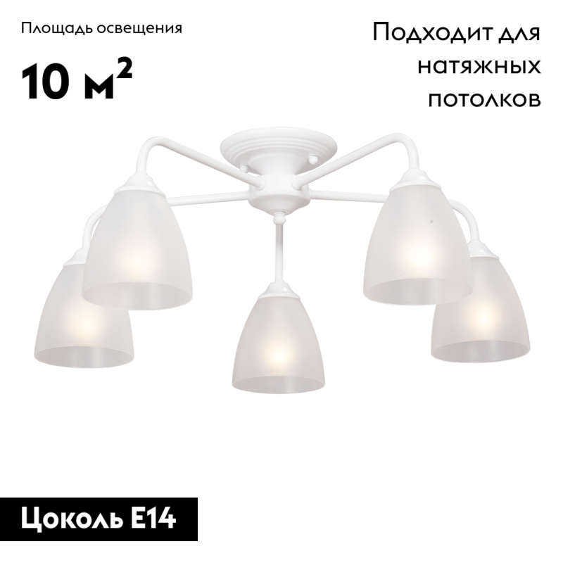 Потолочная люстра Vitaluce V3946-0/5PL