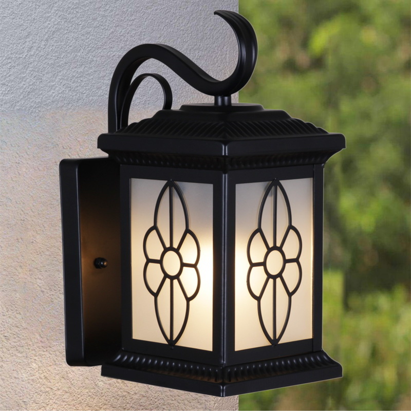 Уличный настенный светильник Reluce 08292-9.2-001U BK