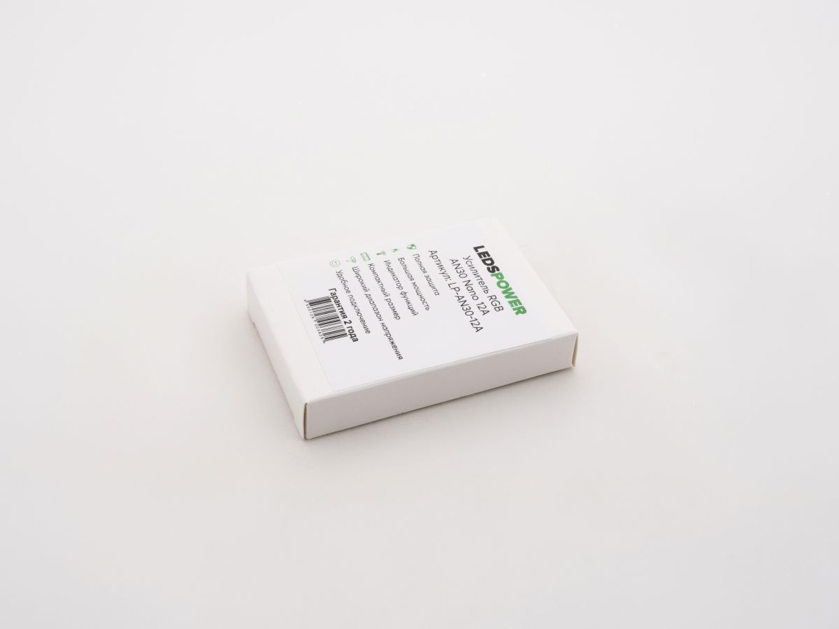 Усилитель LEDS POWER RGB AN30 Nano 12A 003825