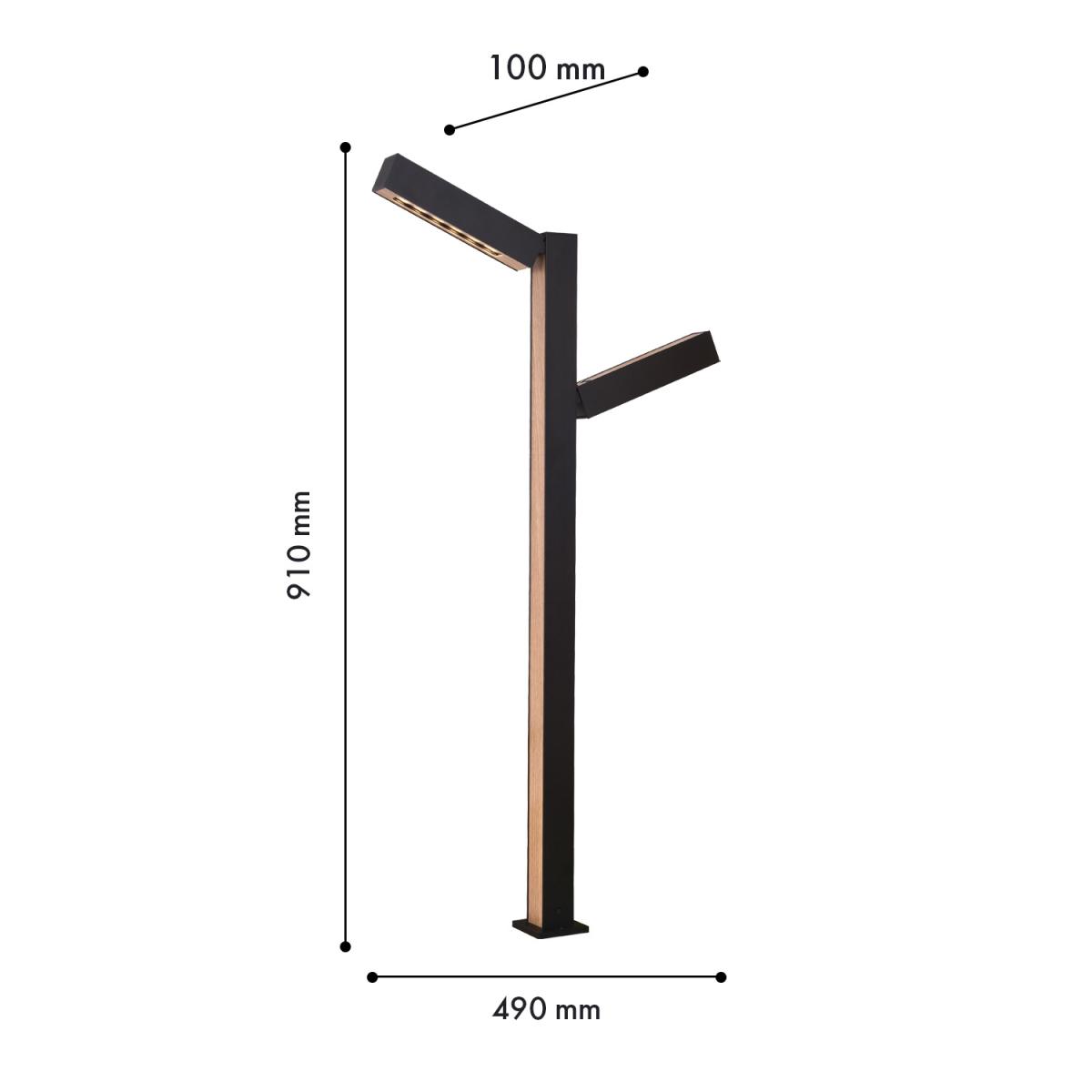 Ландшафтный светильник Favourite Stolpe 4388-2F