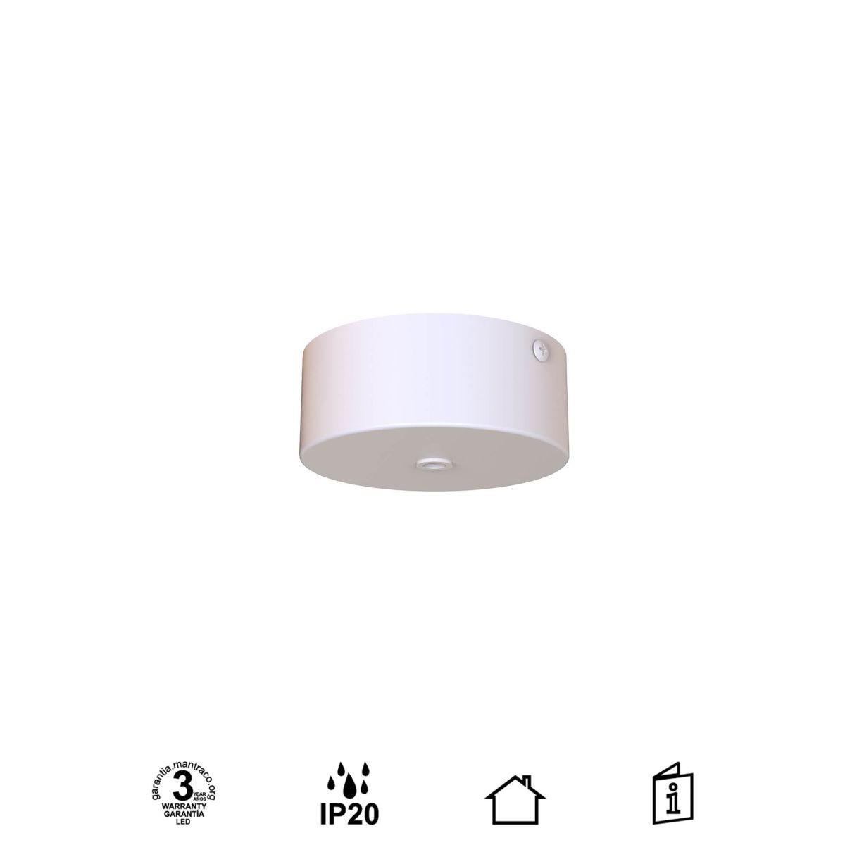 Основание потолочное 1L Mantra Modular Light Florones 9354