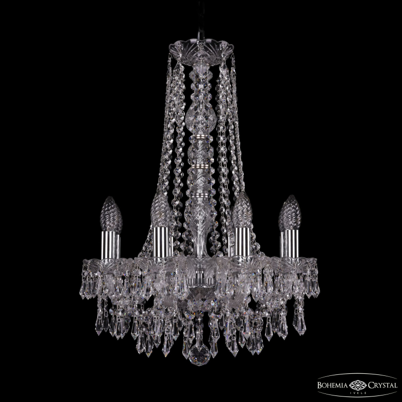 Подвесная люстра Bohemia Ivele Crystal 1403/8/141/h-59 Ni