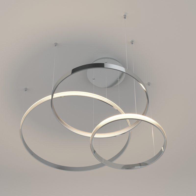 Подвесная люстра Eurosvet Posh 90275/3 хром Smart