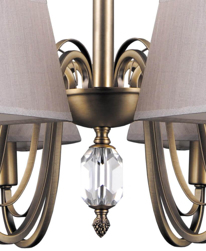 Подвесная люстра Lumien Hall Жасмин 1002/5P-WS