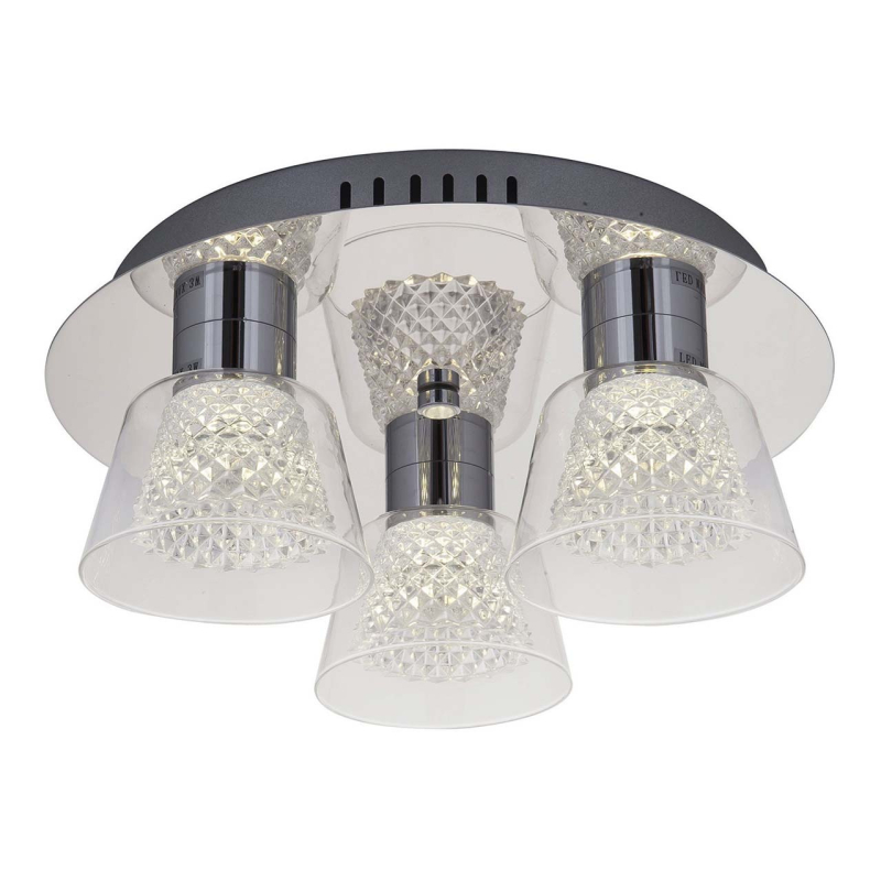 Потолочная светодиодная люстра Kink Light Азан 6112-3