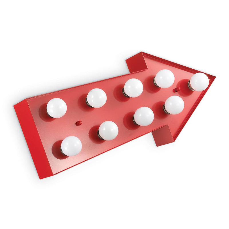 Настенный светильник Ideal Lux Circus-1 AP9 Rosso