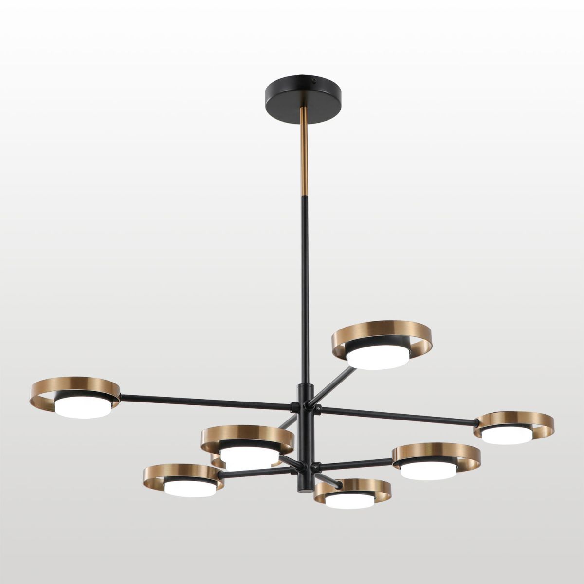 Люстра на штанге Lussole Gilbert LSP-6061