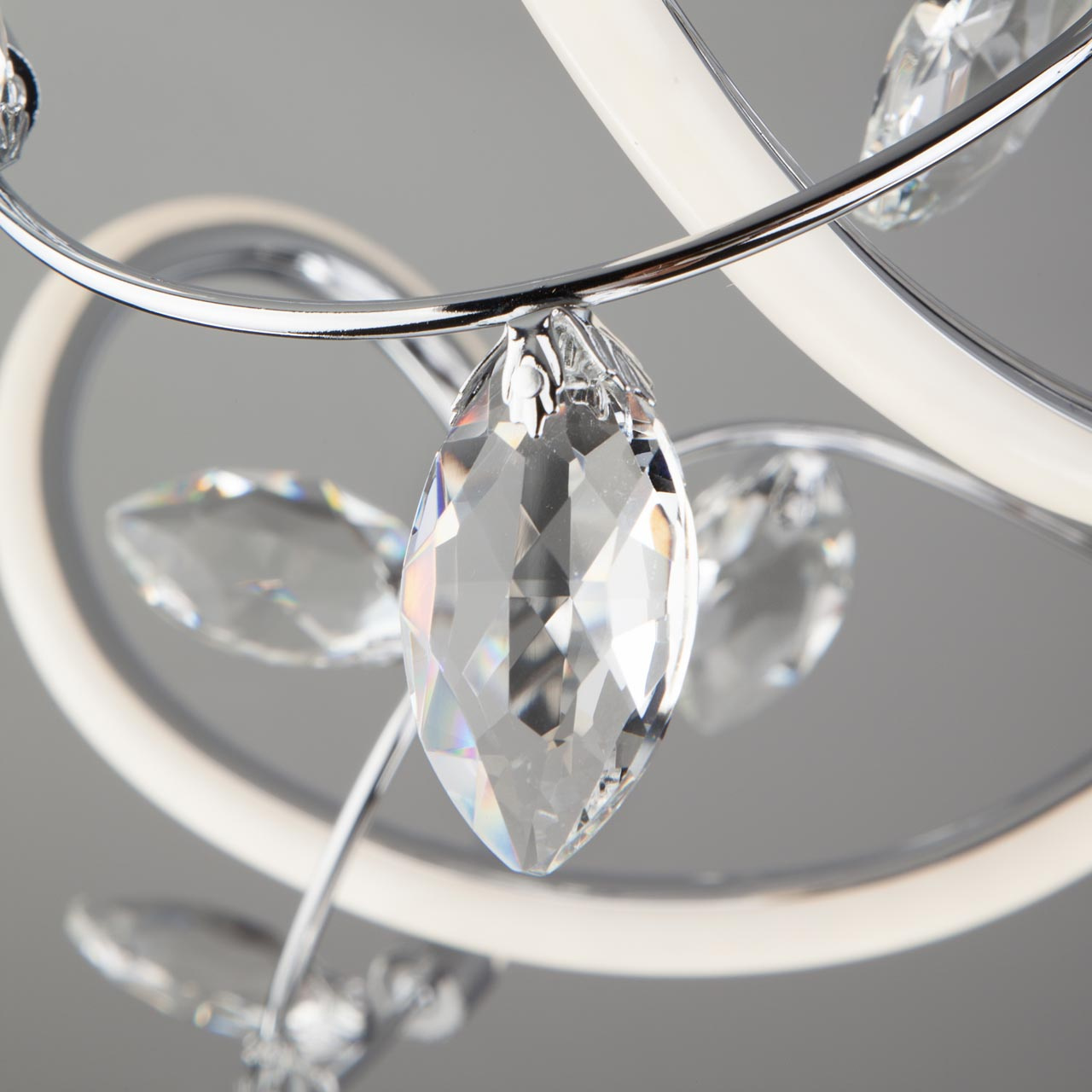 Потолочная светодиодная люстра Eurosvet Irvine 90106/5 хром