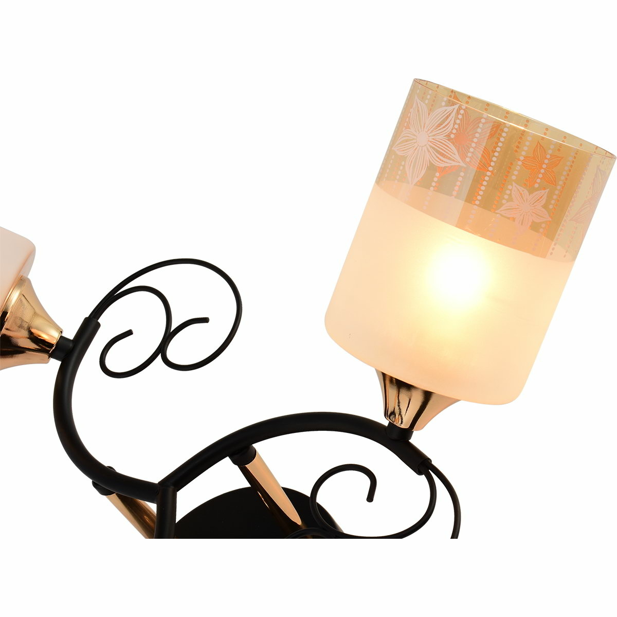 Люстра на штанге Reluce 01315-0.3-03 BK+FGD