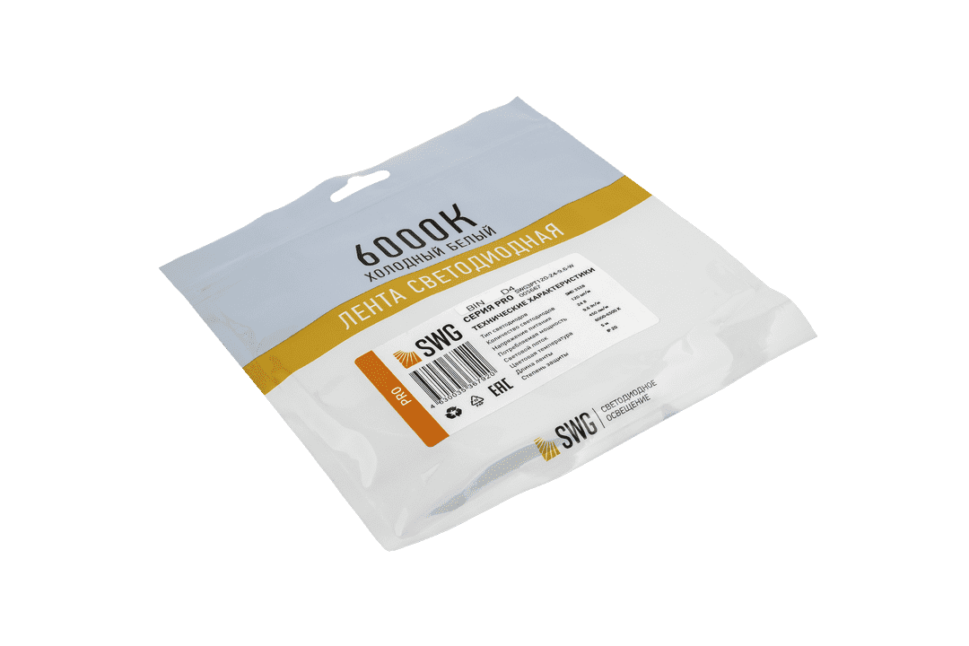 Светодиодная лента SWG SWG3PT120-24-9.6-W 005667