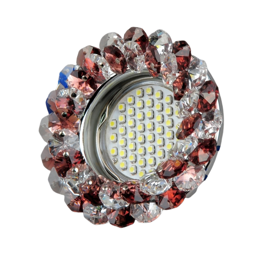 Встраиваемый светильник Elvan TCH-8003-MR16-5.3-Br-Ch